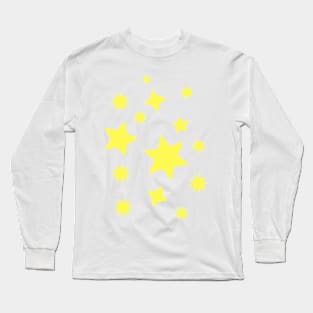 Xmas Star Pattern Long Sleeve T-Shirt